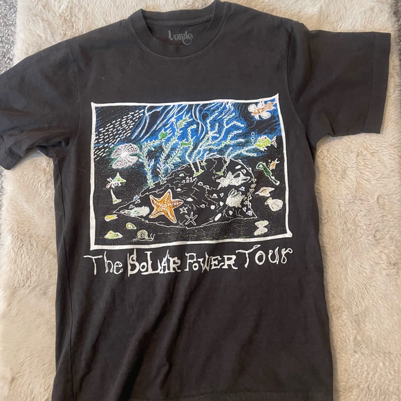 Tops - Lorde Solar Power Concert T-shirt
